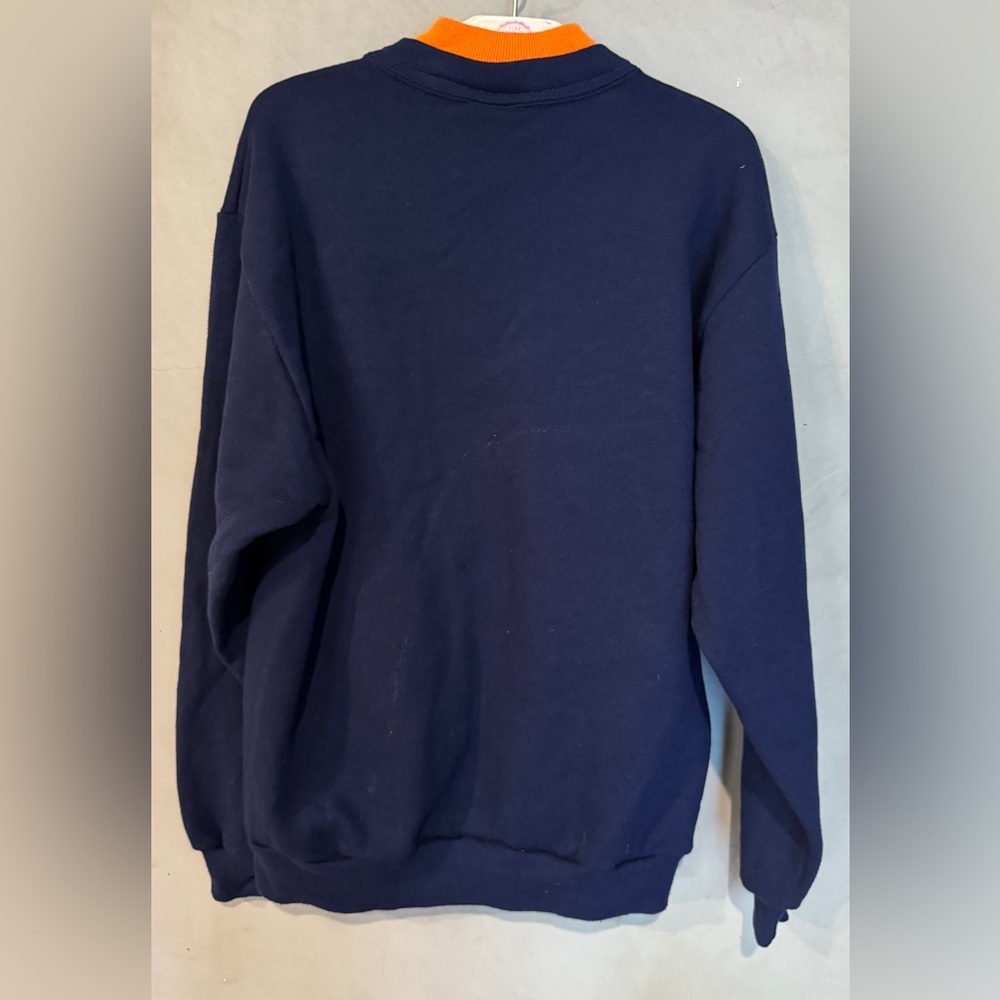 Vintage 90’s Morning Sun Halloween double collar sweatshirt pumpkins medium - Picture 5 of 6